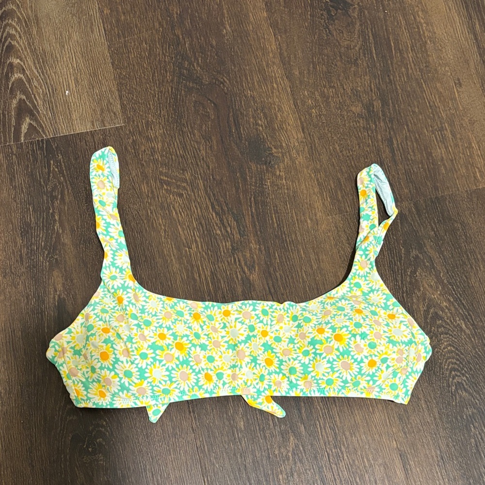 Aerie Floral Bikini Top